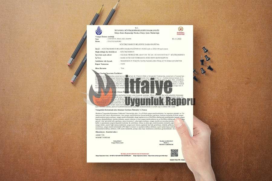 Yangın Risk Analizi Raporu - İtfaiye Uygunluk Raporu COM