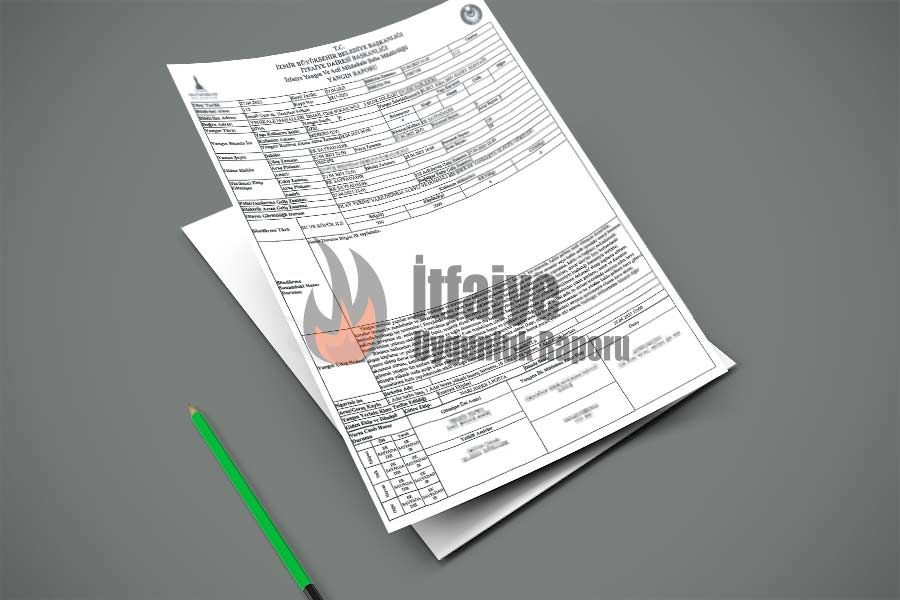 İtfaiye Raporunun Amacı - İtfaiye Uygunluk Raporu COM